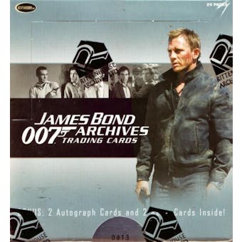 James Bond Archives Trading Cards Box (Rittenhouse 2009)