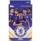 2022/23 Topps Chelsea Soccer Official Fan Set (Hanger Box)
