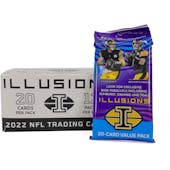 2022 Panini Illusions Football Jumbo Value 12-Pack Box