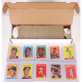 1958 Topps Baseball Complete Set (VG-EX) (Reed Buy)