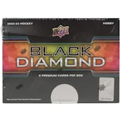 2022/23 Upper Deck Black Diamond Hockey Hobby Box