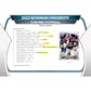 2022 Bowman Chrome University Football 7-Pack Blaster 40-Box Case