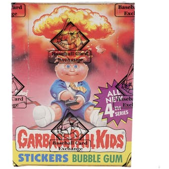 Garbage Pail Kids Series 4 Wax Box (1985-88 Topps) (BBCE) - White Cloud / Without Price