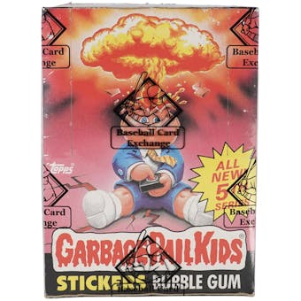 Garbage Pail Kids Series 5 Wax Box (1985-88 Topps) (BBCE)