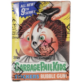 Garbage Pail Kids Series 9 Wax Box (1985-88 Topps) (BBCE)