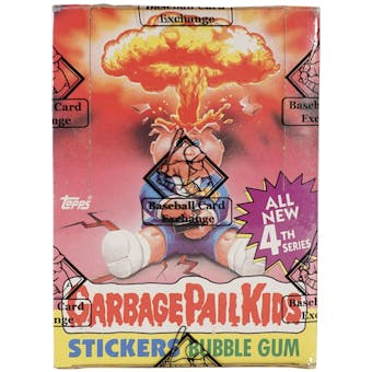Garbage Pail Kids Series 4 Wax Box (1985-88 Topps) (BBCE) - Purple Cloud / With Price