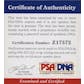 Monte Irvin Autographed Perez Steele Great Moments PSA/DNA Z17572 (Reed Buy)