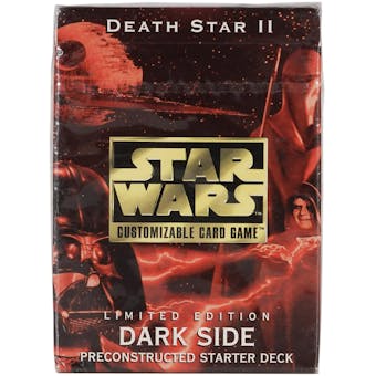 Star Wars CCG Death Star II Dark Side Preconstructed Starter Deck Sealed