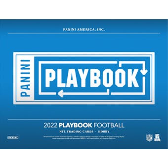 2022 Panini Playbook Football Hobby Box (Presell)