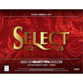 2022/23 Panini Select FIFA Soccer Hobby 12-Box Case (Presell)