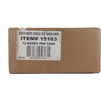2022/23 Panini Select FIFA Soccer Hobby 12-Box Case