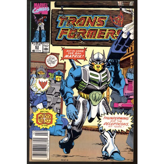 Transformers #63 VF/VF+ Newsstand