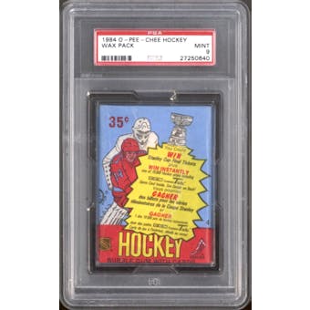 1984/85 O-Pee-Chee Hockey Wax Pack PSA 9