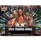 2023 Upper Deck All Elite Wrestling AEW Hobby 12-Box Case (Presell)
