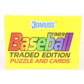 1989 Donruss Traded Baseball Factory Set (Reed Buy)
