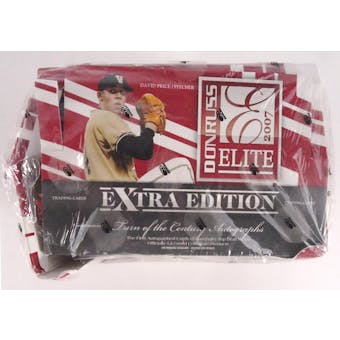 2007 Donruss Elite Extra Edition Baseball Hobby Box (Damaged Box) (Reed Buy)