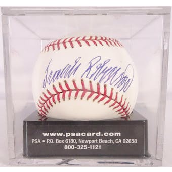 Frank Robinson Autographed MLB Baseball PSA/DNA 9.5 *1799 (Reed Buy)