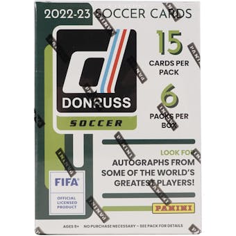 2022/23 Panini Donruss Soccer 6-Pack Blaster Box