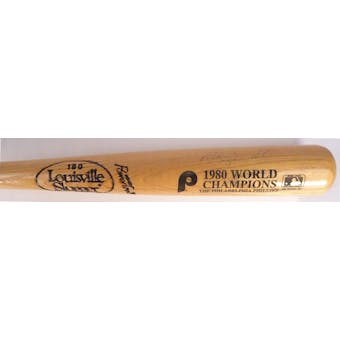 Mike Schmidt Autographed Phillies 1980 WS Champs Louisville Slugger Bat PSA/DNA S81361 (Reed Buy)