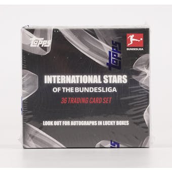2022/23 Topps Bundesliga International Stars Soccer Hobby Box