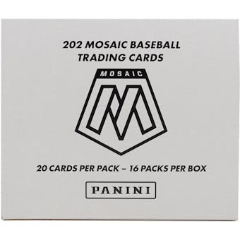 2022 Panini Mosaic Baseball Hanger 16-Pack Box