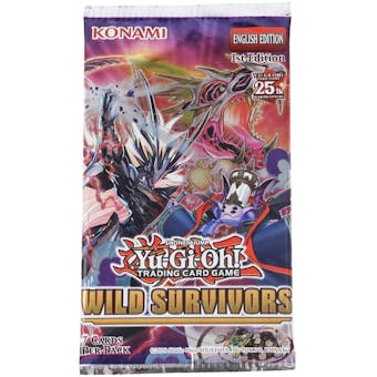 Yu-Gi-Oh Wild Survivors Booster Pack