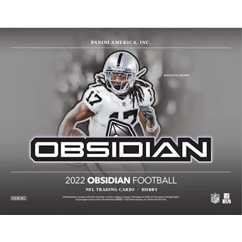 2022 Panini Obsidian Football Hobby 4-Box -Two-Bros 8 Spot Random Division Break #3