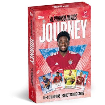 Topps "My Journey" Alphonso Davies Curated Set Soccer Hobby Box