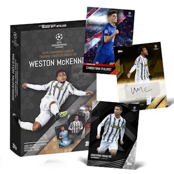 Topps "What it Takes" Weston McKennie Curated Set Soccer Hobby Box