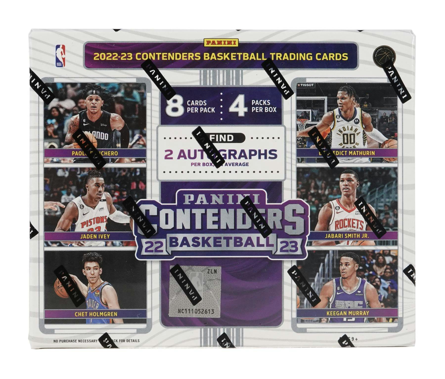2022/23 Panini Contenders Basketball Hobby Box DA Card World