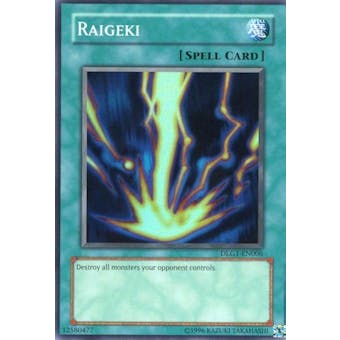 Yu-Gi-Oh Dark Legends Single Raigeki Super Rare (DLG1-EN006)
