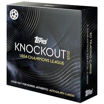 2022/23 Topps UEFA Champions League Soccer Knockout Box