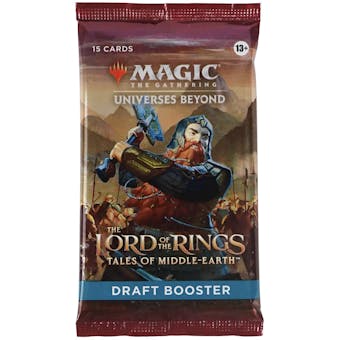 Magic the Gathering The Lord of the Rings: Tales of Middle-earth Draft Booster Pack