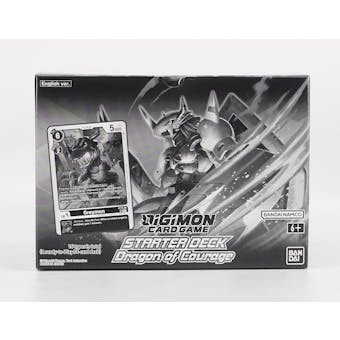 Digimon Dragon of Courage Starter 8-Deck Box