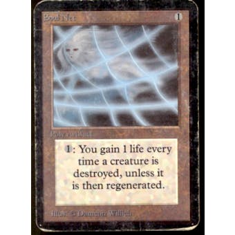 Magic the Gathering Alpha Soul Net HEAVILY PLAYED (HP)