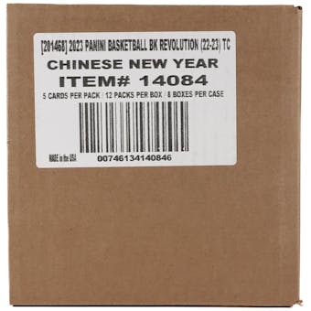 2022/23 Panini Revolution Chinese New Year Basketball 8-Box Case