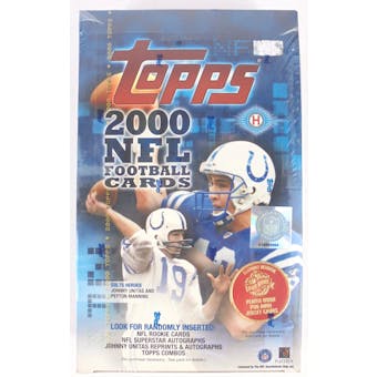 2000 Topps Football Hobby Box (Reed Buy)
