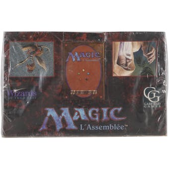 Magic the Gathering 3rd Edition (Revised) Booster Box (French) - FOREIGN BLACK BORDERED FBB