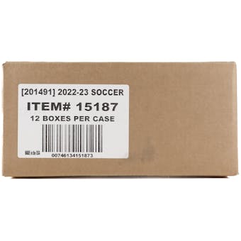 2022/23 Panini Select Premier League EPL Soccer Hobby 12-Box Case