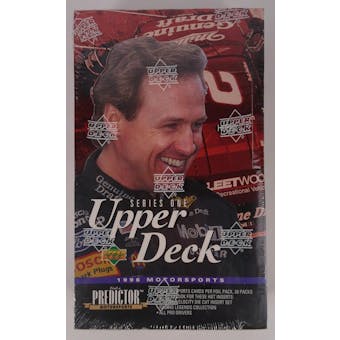 1996 Upper Deck Racing Series 1 Hobby Box (Reed Buy)