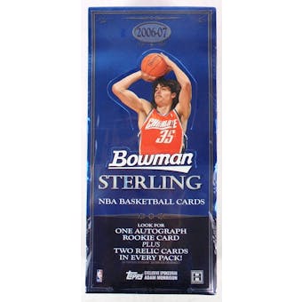 2006/07 Bowman Sterling Basketball Hobby Box (Reed Buy)