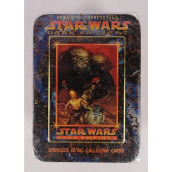 1995 Star Wars Metalic Impressions Embossed Metal Dark Empire Tin (Reed Buy)