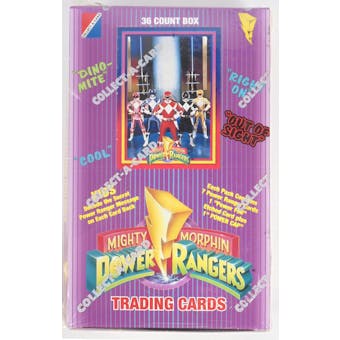 Power Rangers Series 1 Hobby Box (1994 Collect-A-Card) (Reed Buy)