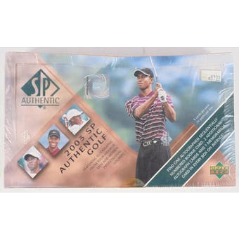 2003 SP Authentic Golf Hobby Box (Torn Wrapper) (Reed Buy)