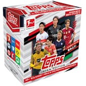2021/22 Topps Bundesliga Soccer Japan Edition Hobby Box