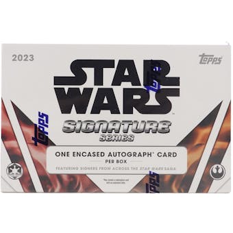 2023 Topps Star Wars Signature Series Hobby 20-Box Case -  DACW Live 20 Spot Random Box Break #2