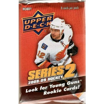 2008/09 Upper Deck Series 2 Hockey Hobby Pack
