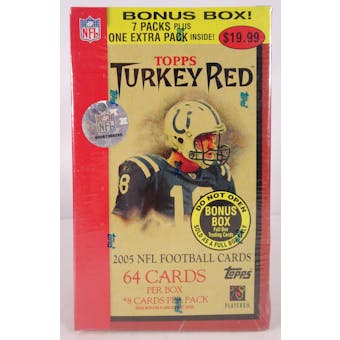 2005 Turkey Red Football Blaster (Reed Buy)