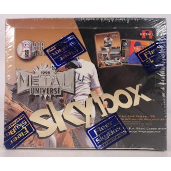 1998 Metal Universe Baseball Retail Box (Reed Buy)