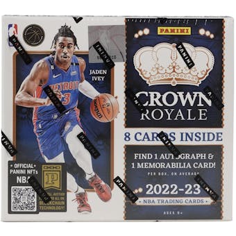 2022/23 Panini Crown Royale Basketball Hobby 16-Box Case - Two-Bros 28 Spot Random Team Break #3